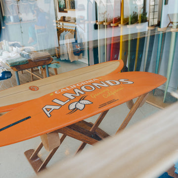 California Almonds x Almond Surfboards