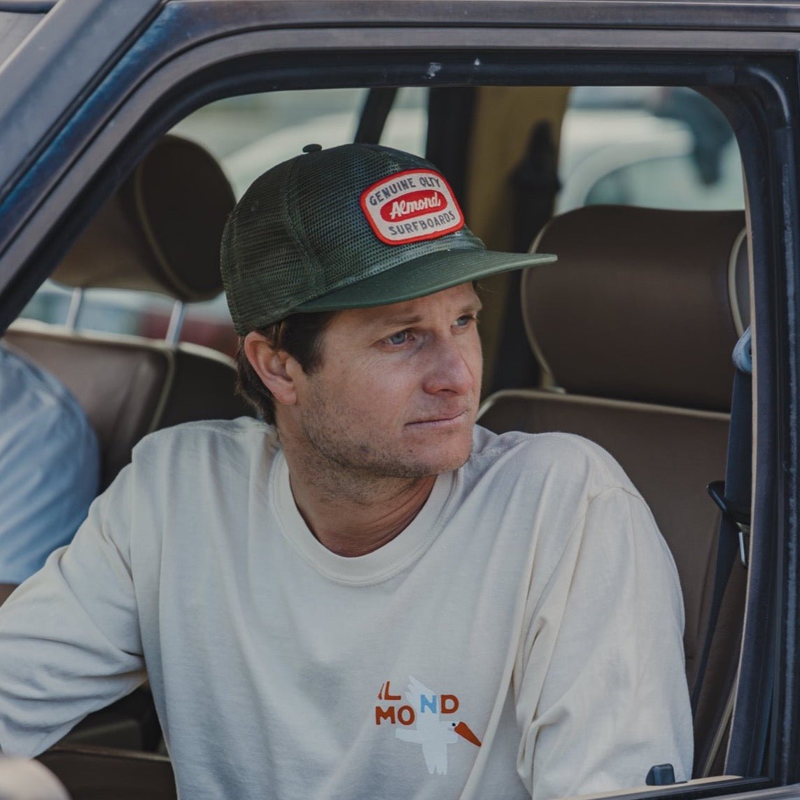 Genuine Mesh Trucker | Army Green