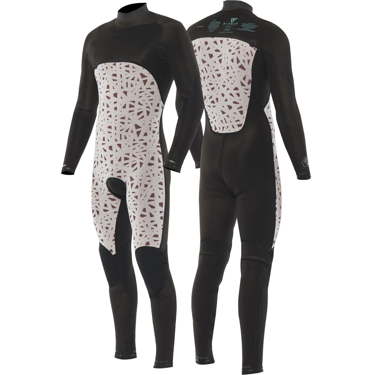 7 Seas 3-2 Full Chest Zip Wetsuit