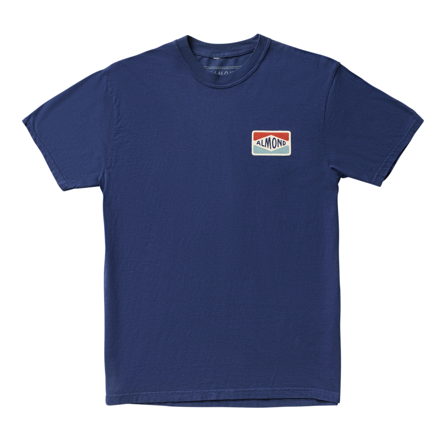 Almond Fin Box Tee | Navy