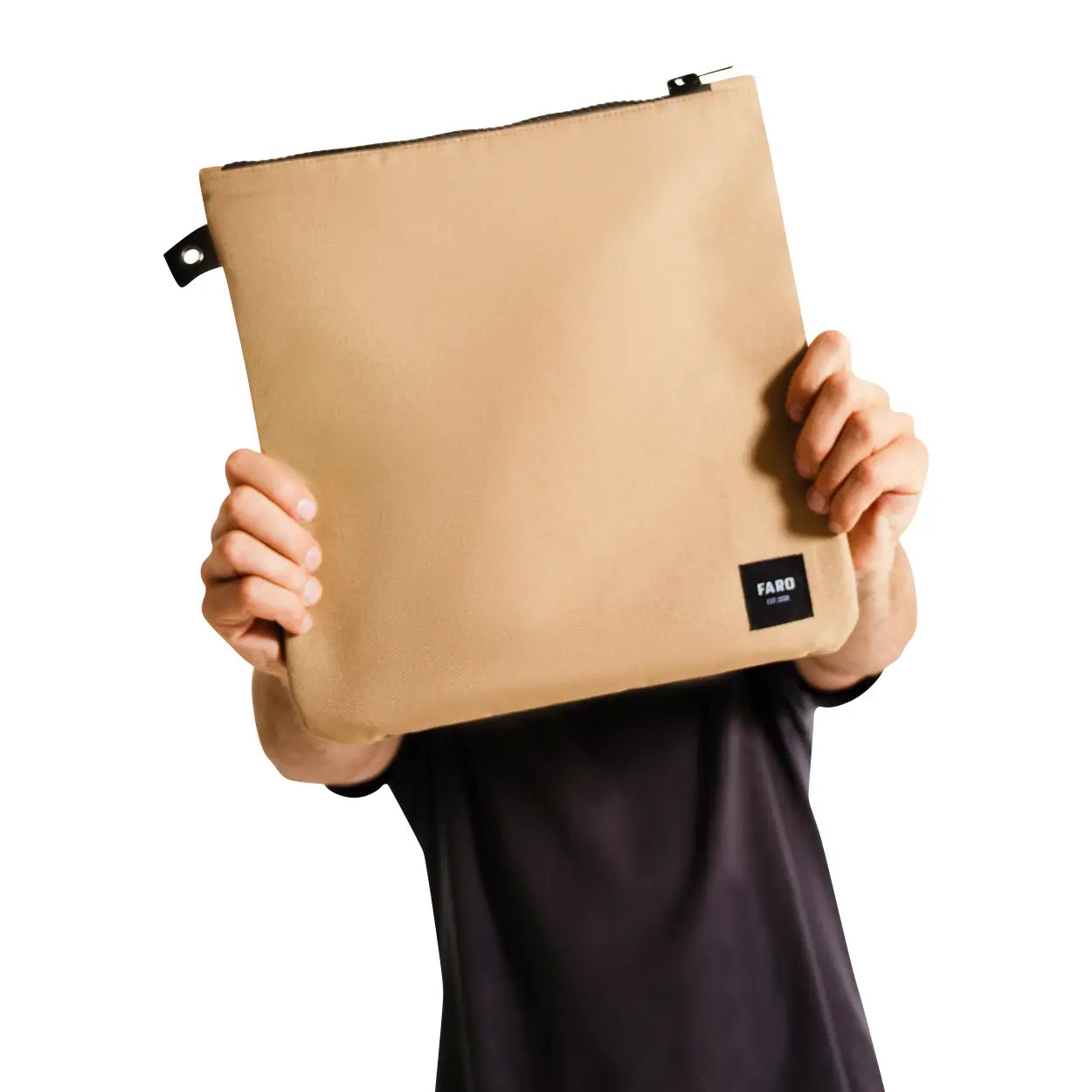 FARO Surfboard Fin Wallet Fin Case (tan color)