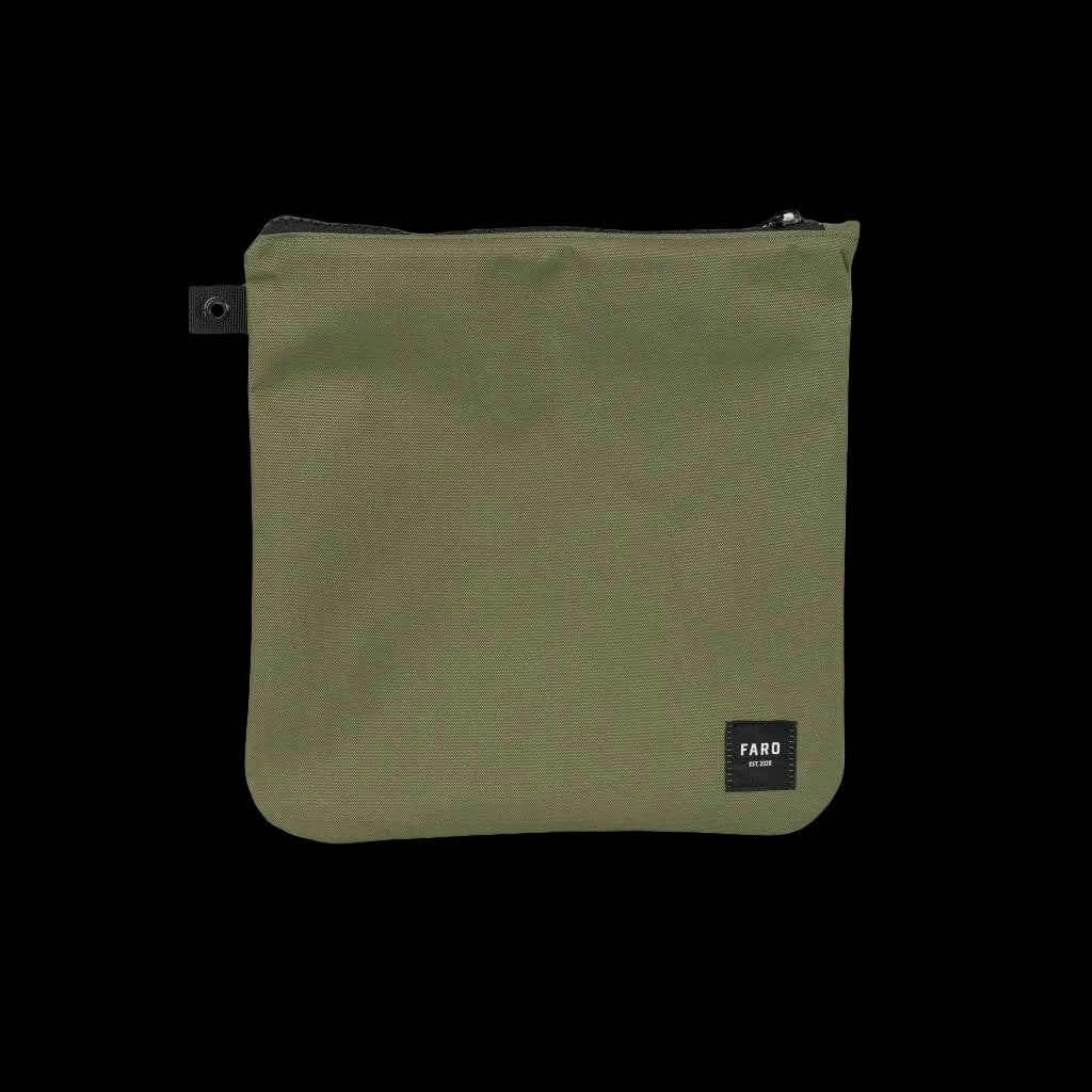 FARO Surfboard Fin Wallet Fin Case (olive color)
