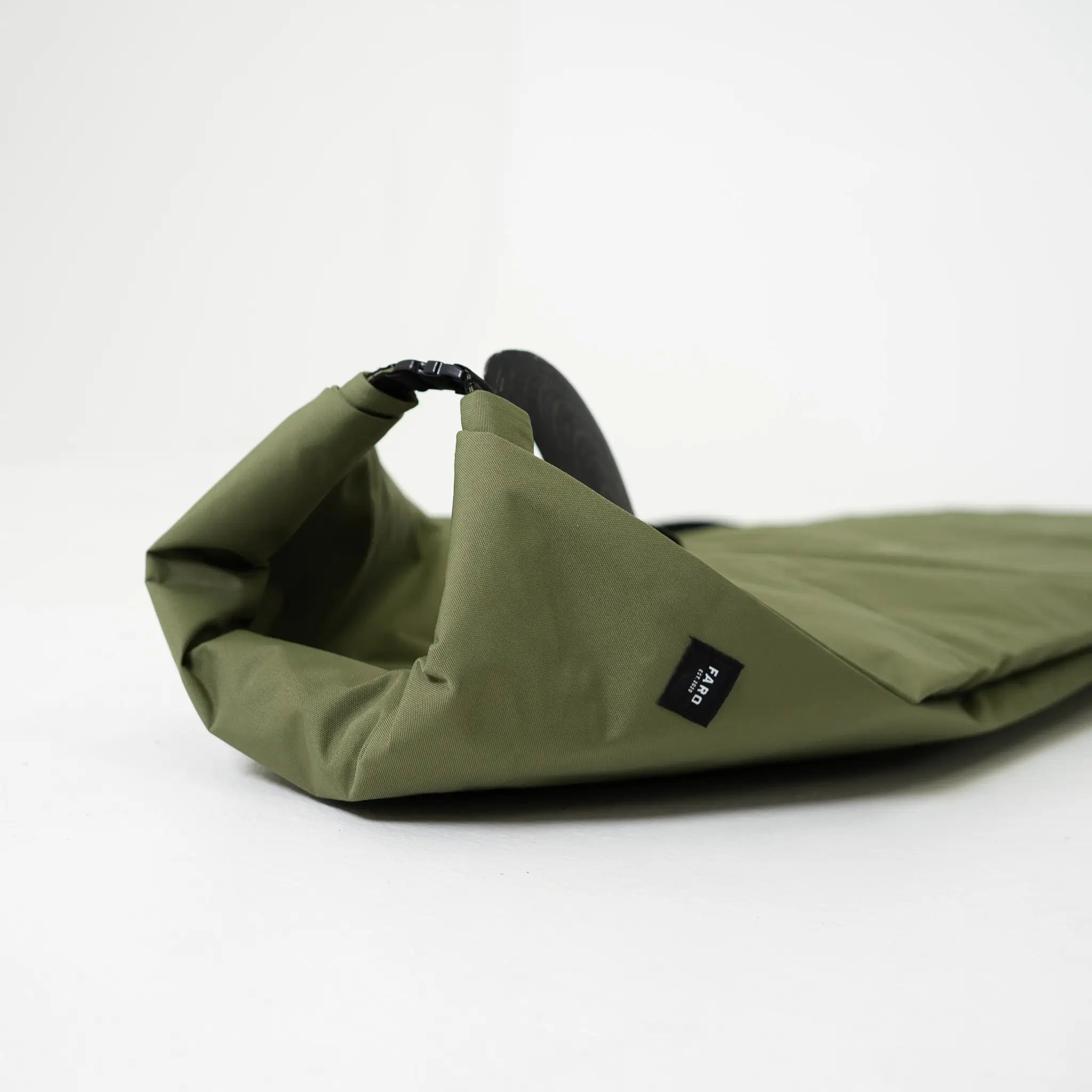 FARO Adjustable Canvas Surfboard Bag (olive color)