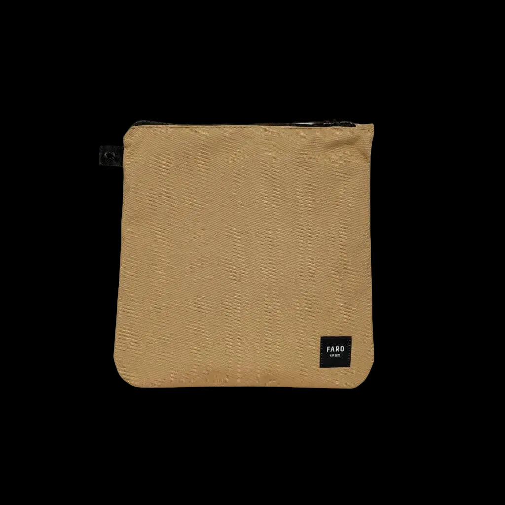 FARO Surfboard Fin Wallet Fin Case (tan color)