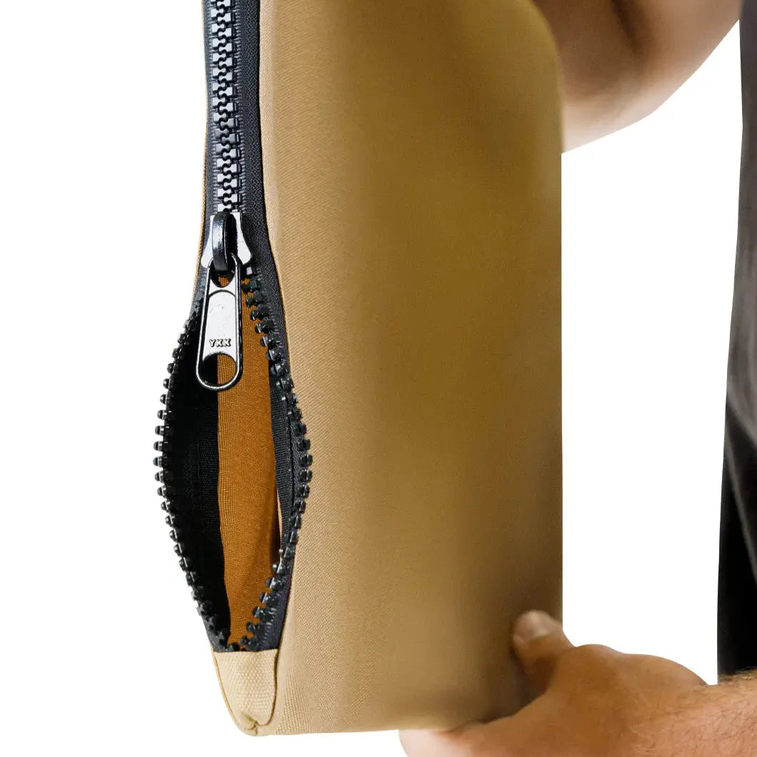 FARO Surfboard Fin Wallet Fin Case (tan color)