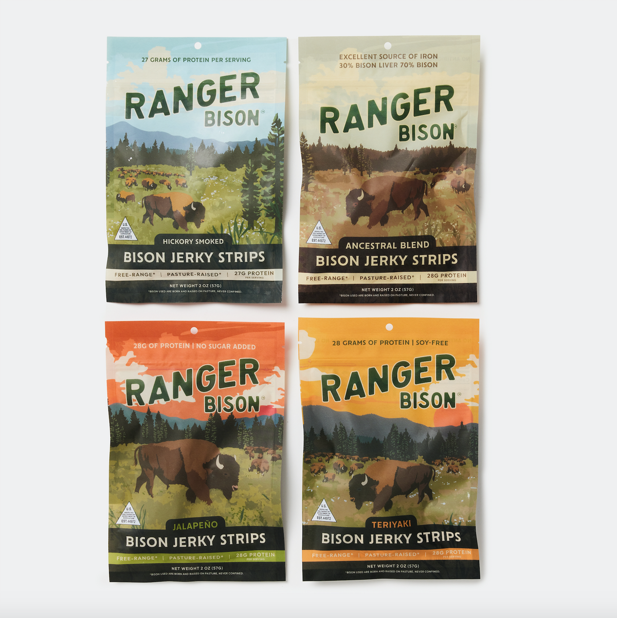 Ranger Bison Jerky | Sampler Pack