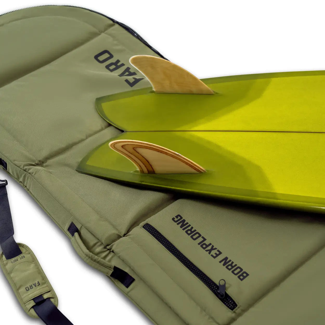 FARO Padded Day / Travel Surfboard Bag