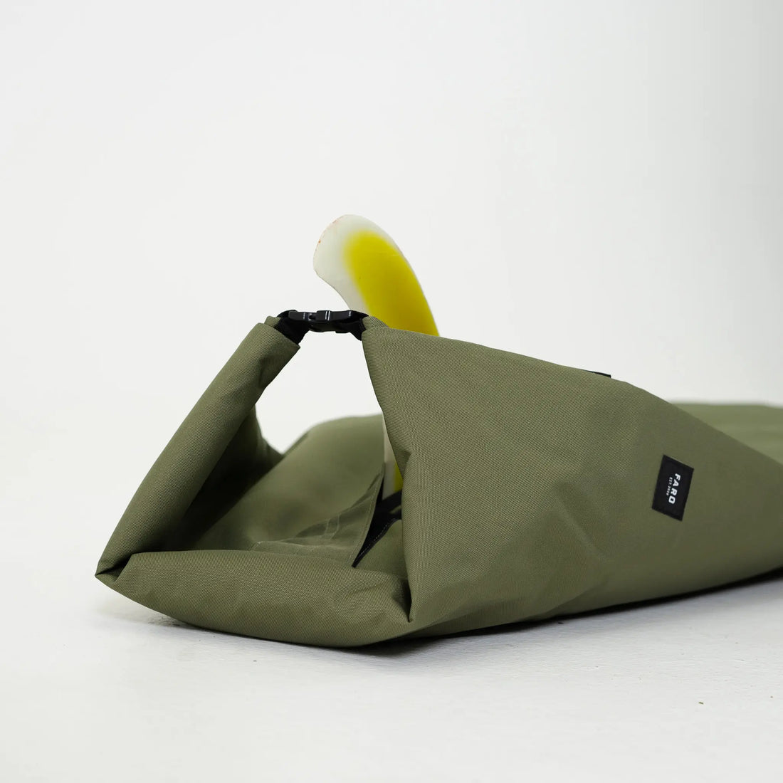 FARO Adjustable Canvas Surfboard Bag (olive color)