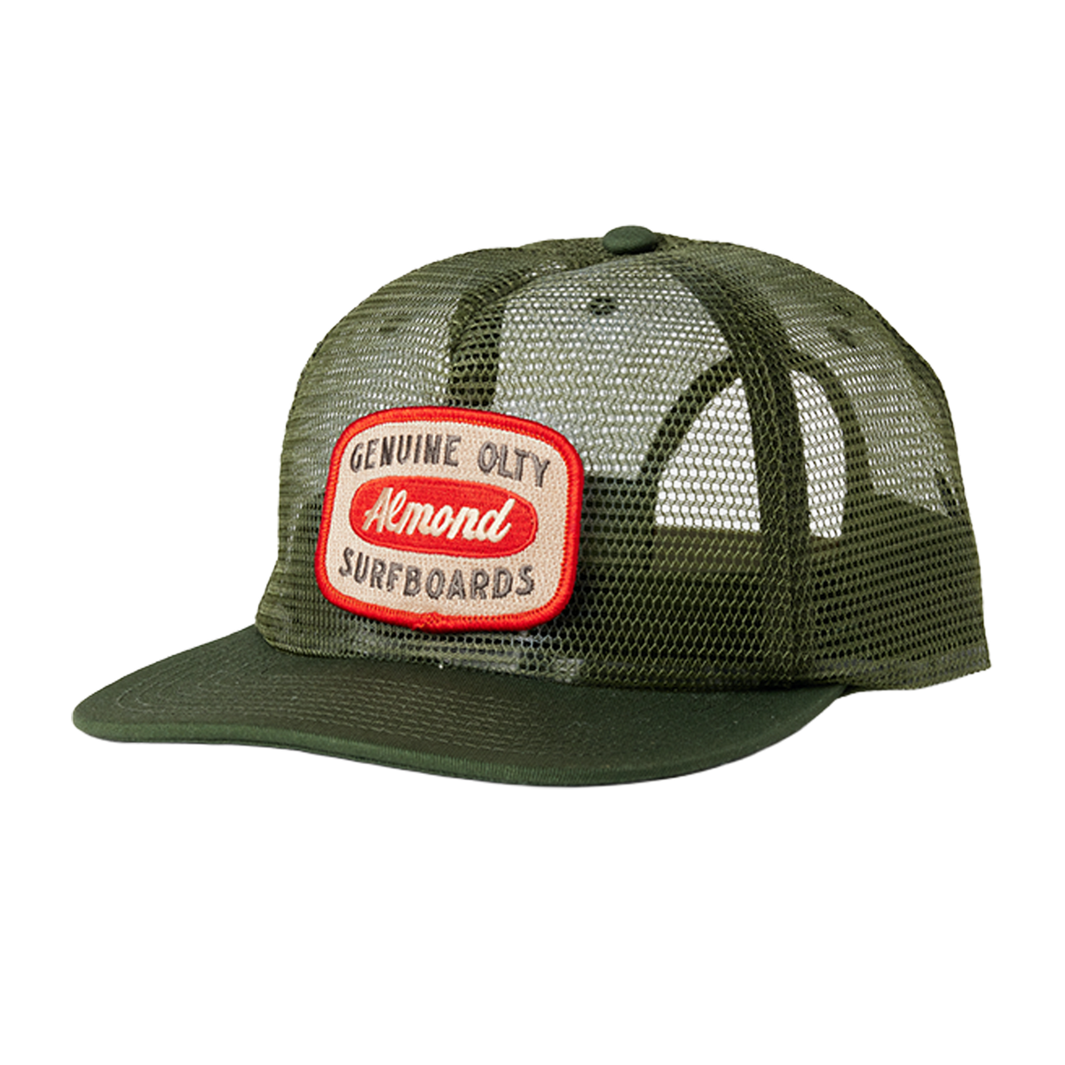 Genuine Mesh Trucker | Army Green