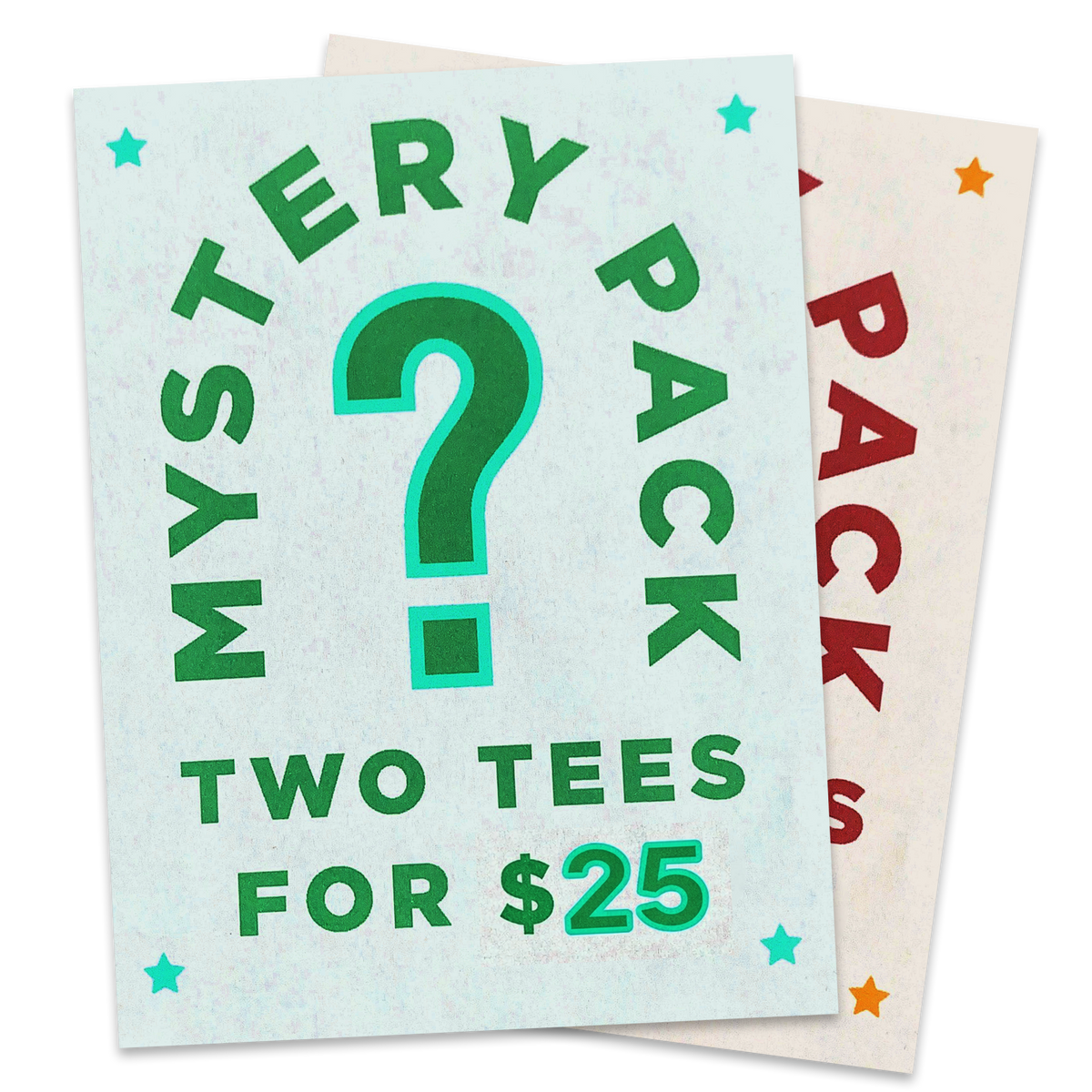 Two T-Shirt Mystery Packs