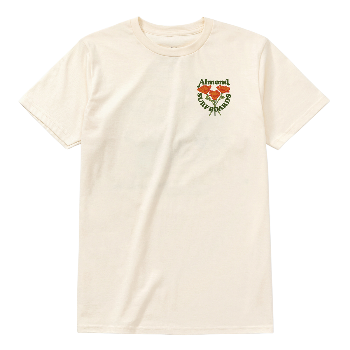 CA Poppy Tee | Natural