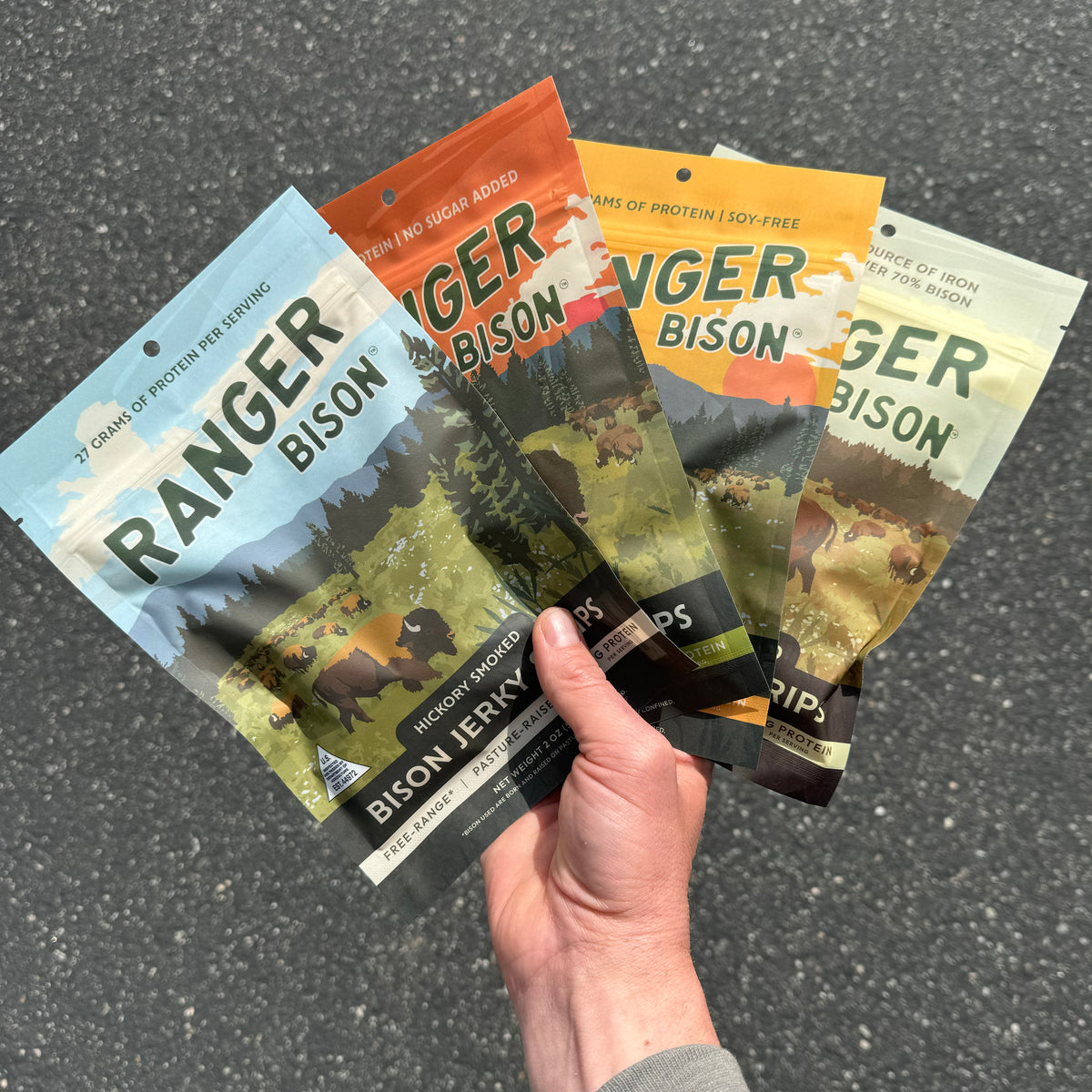 Ranger Bison Jerky | Sampler Pack