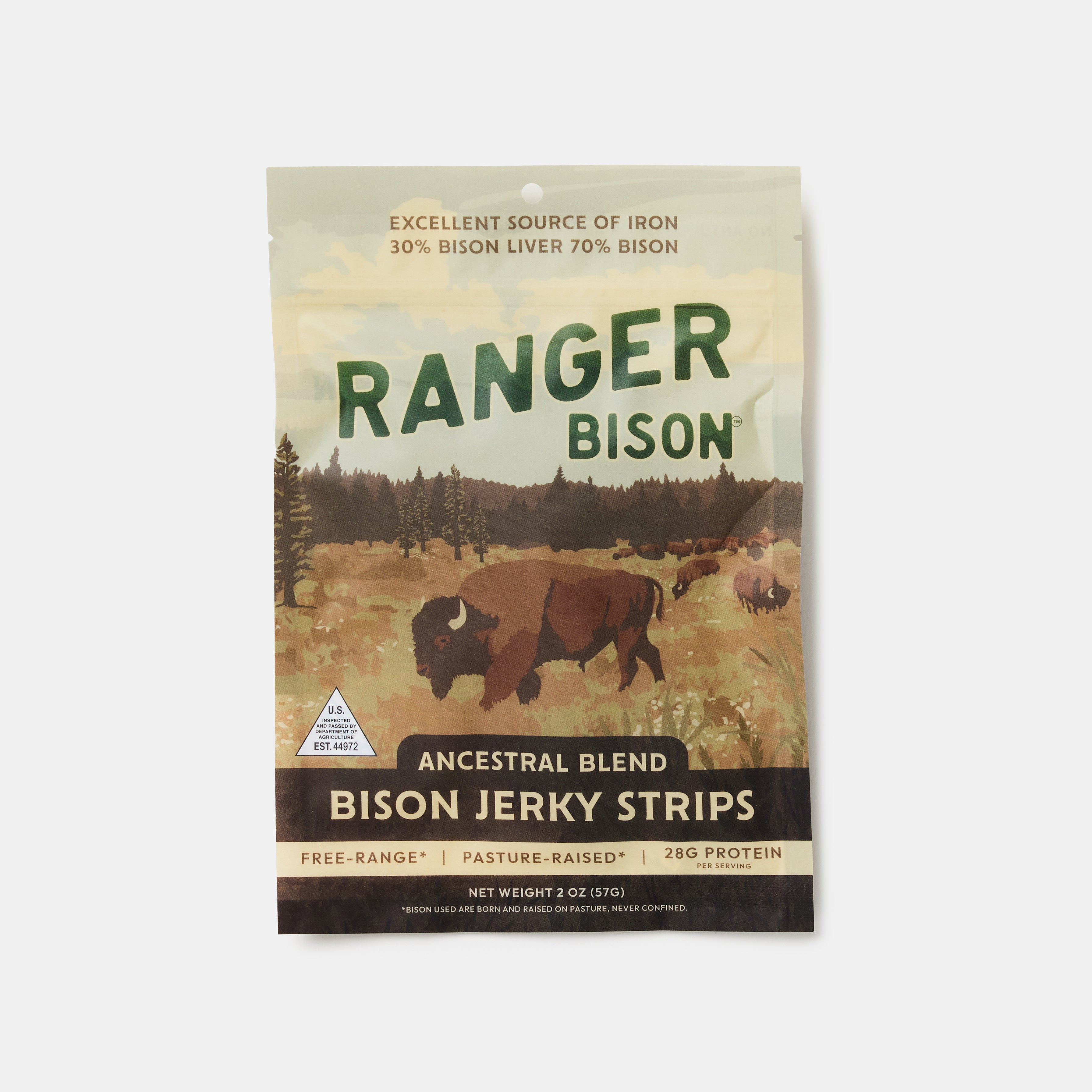 Ancestral Blend Bison Jerky (2 oz)