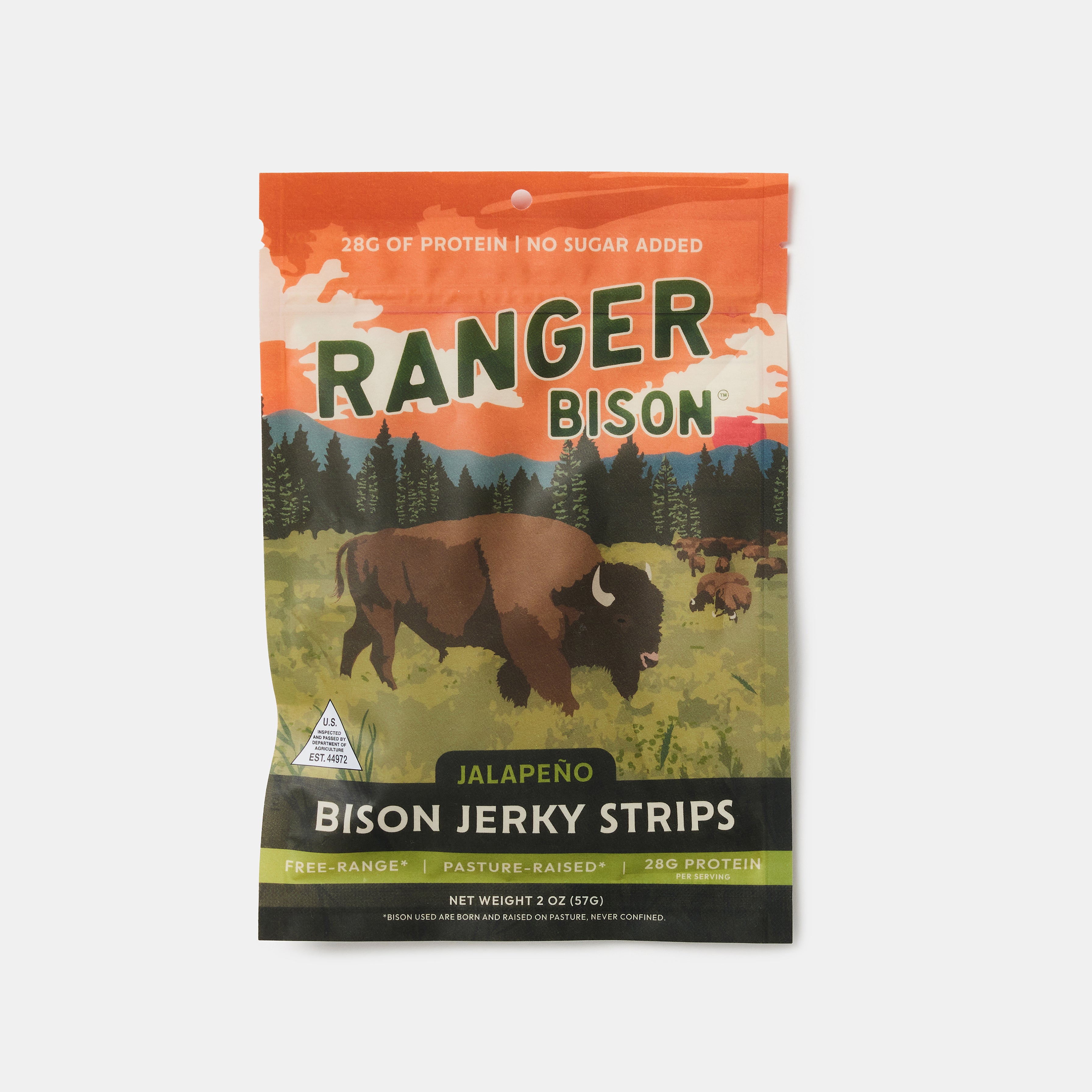 Jalapeño Bison Jerky (2 oz)