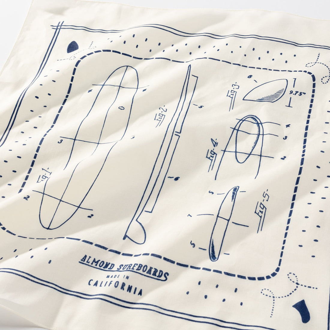Tech Specs Bandana | Cream